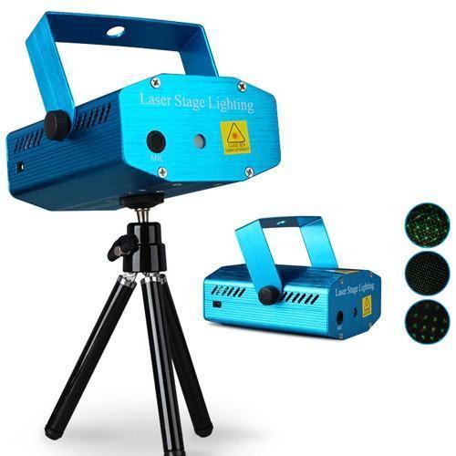 Mini Proiector laser cu 2 diode - rosu si verde — Ambient Modern Pentru Acasă