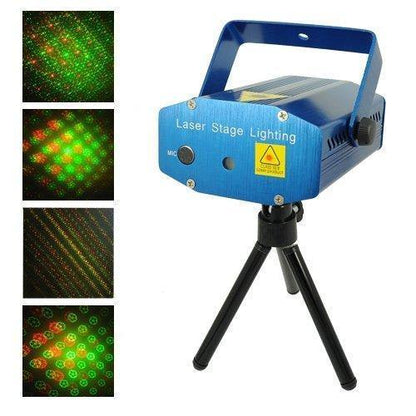 Mini Proiector laser cu 2 diode - rosu si verde — Ambient Modern Pentru Acasă