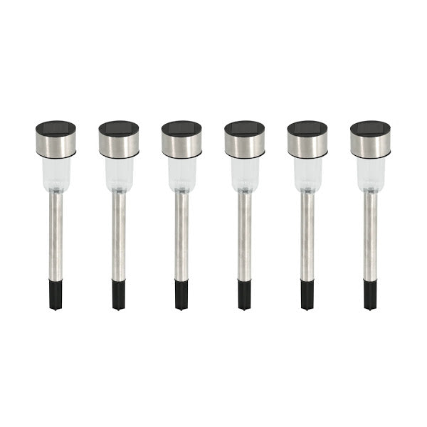 Lampa solara inox H 36 cm — Ambient Modern Pentru Acasă