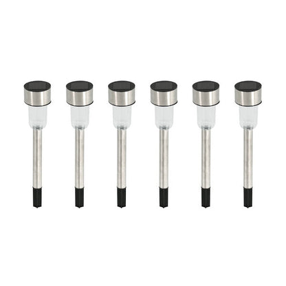 Lampa solara inox H 36 cm — Ambient Modern Pentru Acasă