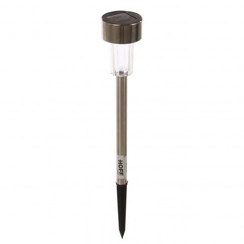 Lampa solara inox H 36 cm — Ambient Modern Pentru Acasă