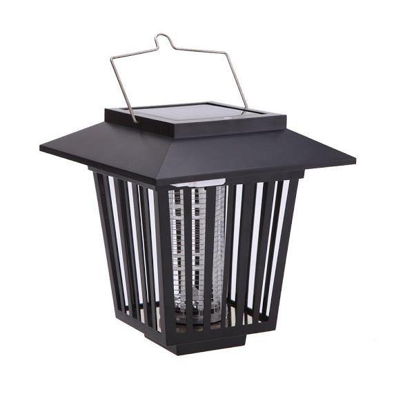 Lampa solara antiinsecte pentru gradina cu lumina led