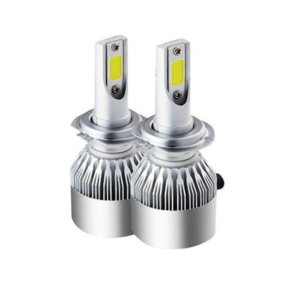 Set 2 Becuri LED C6 Auto H11 6000K 36 W — Confort și Siguranță la Drum