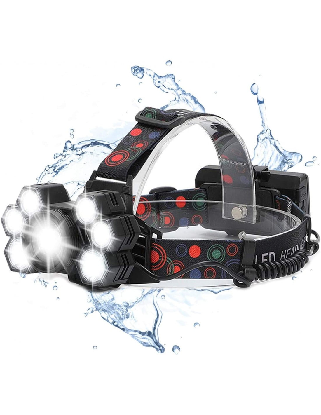 Lanterna Frontala Premium cu 7 LED si Zoom – V-LANT-7LED-ZOOM | EsentaCasei