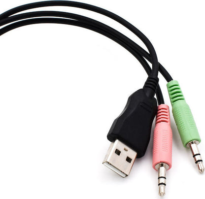 Casti Gaming Andowl Q E8 RGB Over Ear cu Microfon — Utilitate Smart Zi de Zi