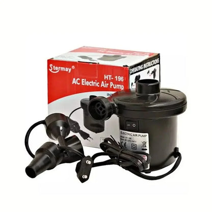 Pompa electrica pentru umflat si dezumflat 12V sau 220V — Confort și Siguranță la Drum